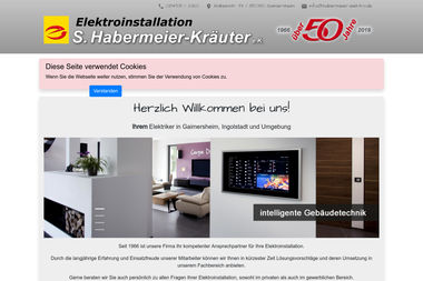habermeier-elektro.de - Elektriker Gaimersheim