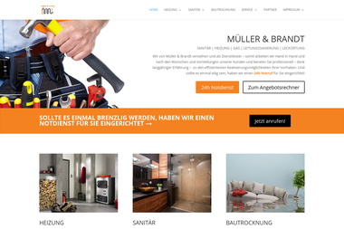 mueller-brandt.com - Heizungsbauer Mannheim-Waldhof