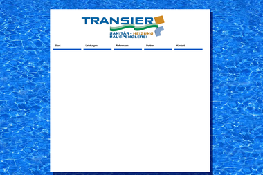 transier-sanitaer.de - Wasserinstallateur Mannheim-Seckenheim