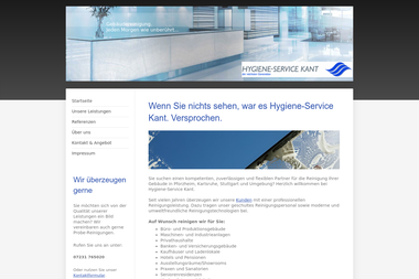 hygiene-service-kant.com - Reinigungskraft Pforzheim-Wilferdinger Höhe