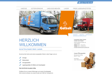 moebeltransport-gutzeit.de - Umzugsunternehmen Berlin-Lankwitz