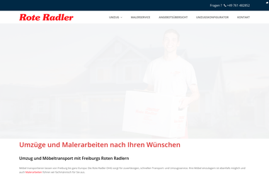 rote-radler.de - Umzugsunternehmen Freiburg-Haslach