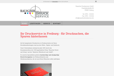 rauscherdruckservice.de - Druckerei Freiburg-Altstadt