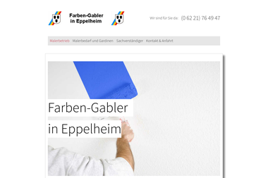 farben-gabler.de - Malerbetrieb Eppelheim