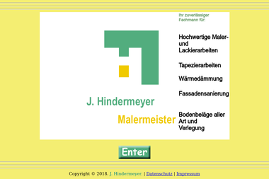 maler-hindermeyer.de - Malerbetrieb Mannheim-Quadrate