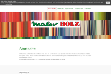malerbolz.de - Malerbetrieb Heilbronn