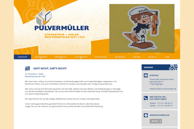 stuckateur-pulvermueller.de - Malerbetrieb Möglingen