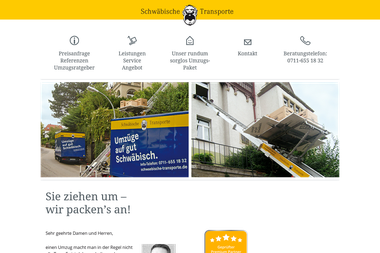 Schwaebische-Transporte.de - Umzugsunternehmen Stuttgart-Rohr