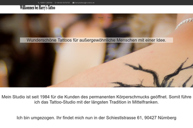 harrys-tattoo.de - Tätowierer Nürnberg
