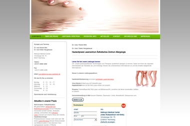 derma-laser-aesthetic.de - Dermatologie Nürnberg