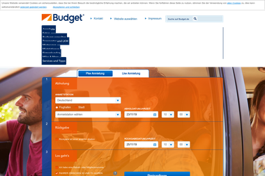 budget.de - Autoverleih Karlsruhe