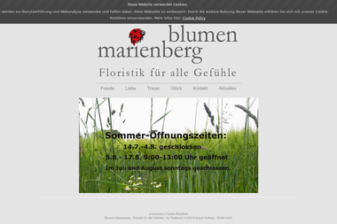blumenmarienberg.de - Blumengeschäft Essen