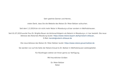 Notar-Baltzer.de - Notar München