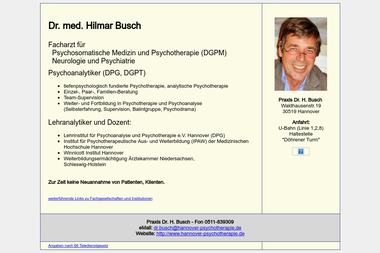 hannover-psychotherapie.de - Psychotherapeut Hannover