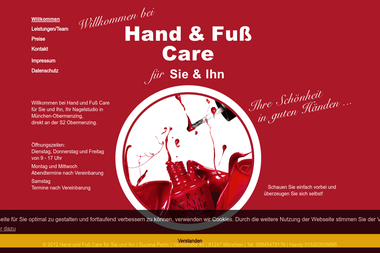 hand-fuss-care.de - Nagelstudio München