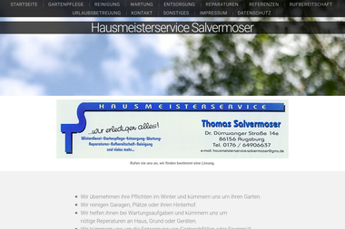 hausmeisterservice-salvermoser.de - Haustechniker Augsburg-Kriegshaber