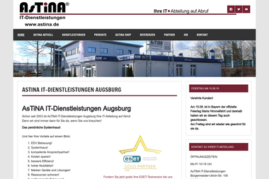 astina.de - Computerservice Augsburg-Haunstetten