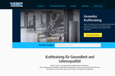 kieser-training.de - Personal Trainer Ingolstadt-Friedrichshofen