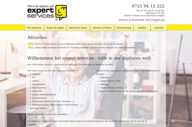 expert-services.de - Computerservice Karlsruhe-Durlach