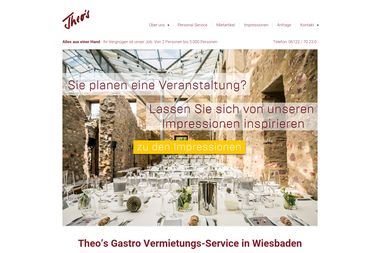 theos-gastro.de - Catering Services Wiesbaden