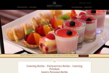 berlins-catering.de - Catering Services Berlin