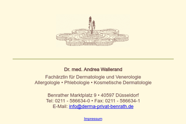 derma-privat-benrath.de - Dermatologie Düsseldorf