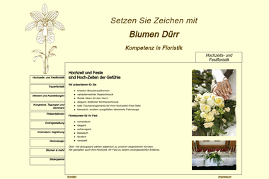 duerr-florist.de - Blumengeschäft Karlsruhe