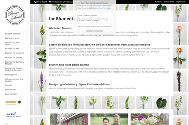 blumen-schmidt-nuernberg.de - Blumengeschäft Nürnberg