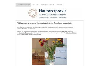 hautarzt-staudacher.de - Dermatologie Freising