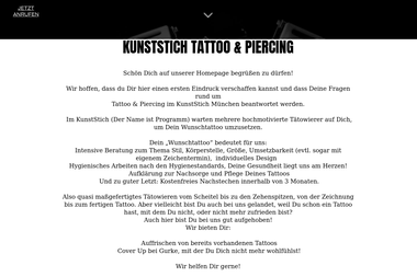 kunststich-tattoo.de - Tätowierer München