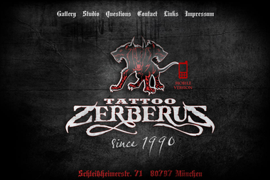 tattoo-zerberus.de - Tätowierer München