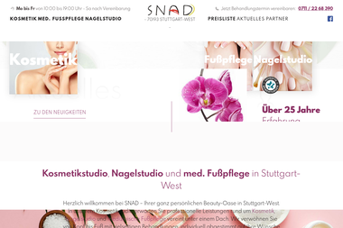 snad-kosmetik-nails.de - Kosmetikerin Stuttgart