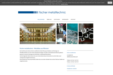 fischer-metall.de - Schlosser Münster