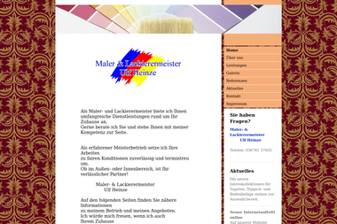 maler-heinze.com - Renovierung Katzhütte