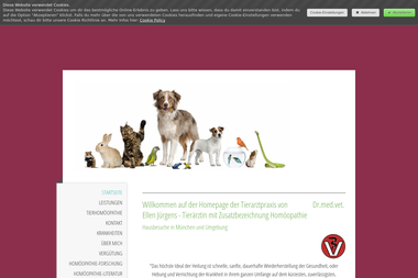 tierarztpraxis-juergens.de - Tiermedizin München