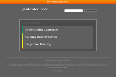 glad-catering.de - Catering Services München