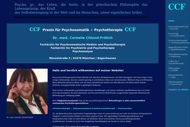 chlond-froelich.de - Psychotherapeut München