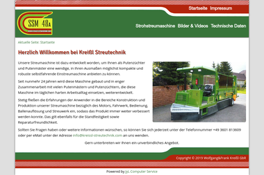 kreissl-streutechnik.com - Schlosser Mühlhausen-Mühlhausen/Thüringen