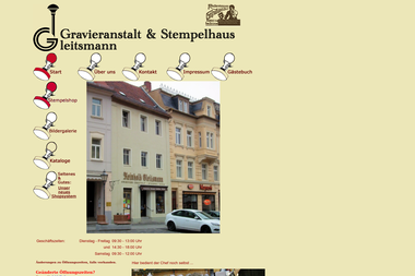 stempelhaus-gleitsmann.de - Graveur Altenburg