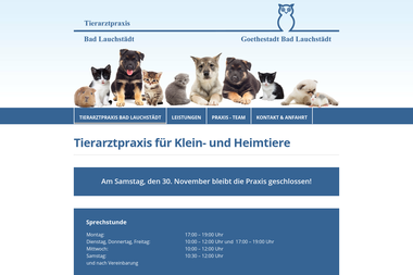 tierarztpraxis-badlauchstaedt.de - Tiermedizin Bad Lauchstädt
