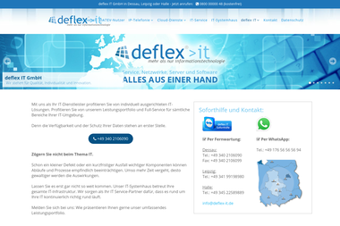 deflex-it.de - Computerservice Halle-Innenstadt