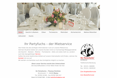 partyfuchs.de - Catering Services Magdeburg-Neue Neustadt