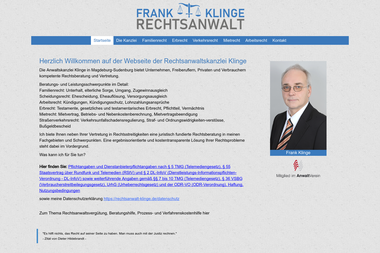 Rechtsanwalt-Klinge.de -  Magdeburg-Sudenburg