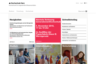 hs-harz.de - Schule für Erwachsene Wernigerode