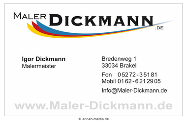 maler-dickmann.de - Malerbetrieb Brakel
