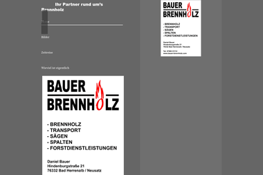 Daniel Bauer - Brennholzhandel Bad Herrenalb