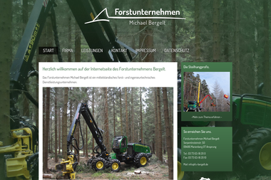 Forstunternehmen Michael Bergelt - Brennholzhandel Marienberg