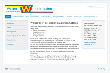 walter-installation.de - Ölheizung Alt Zauche-Wußwerk