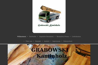 grabowski-wohnwagen-kaminholz.de - Brennholzhandel Boitze