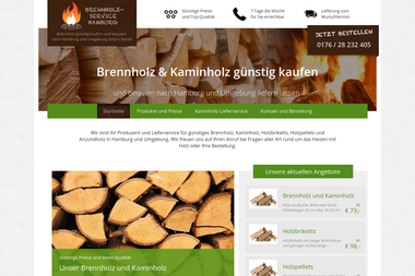 brennholzservice-hamburg.de - Brennholzhandel Eichenzell